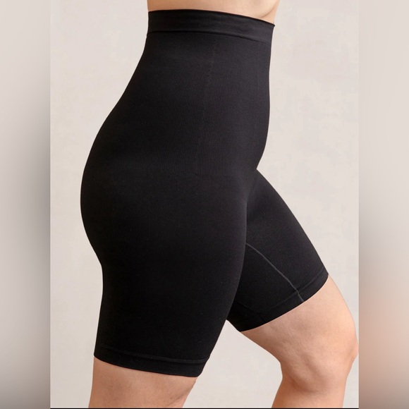 NWT Beige/3XL Shapermint Essentials All Day Every Day High Waisted Shaper Shorts - Picture 10 of 14